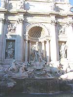 The fountain of Trevi