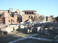 Arheological findings near the colosseum