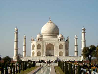 Taj Mahal in the afternoon